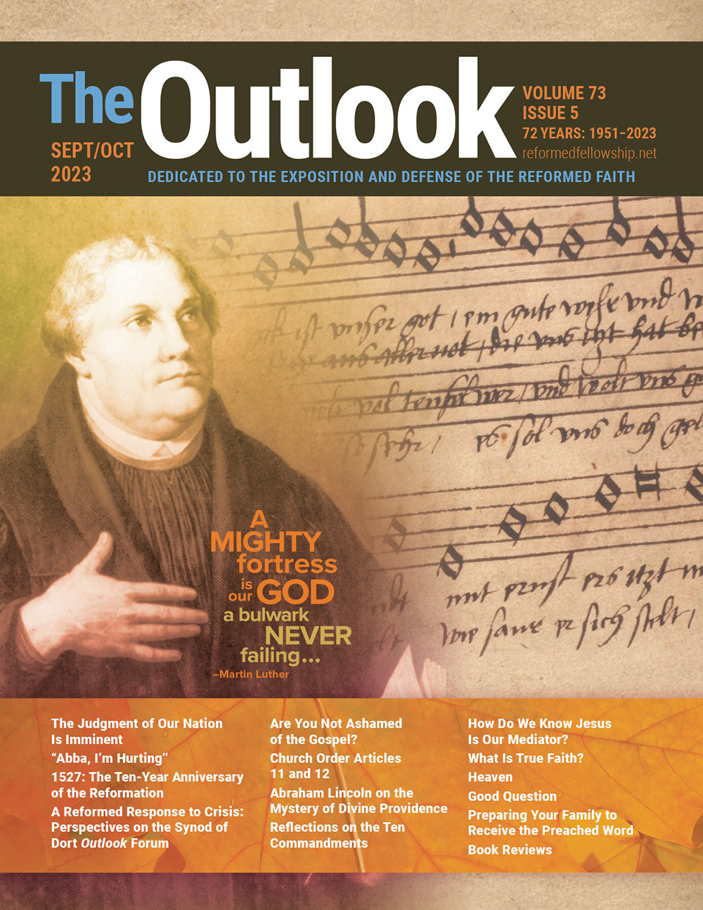 2023-05 Outlook September/October Digital Volume 73 Issue 5 2023-05 Outlook September/October Digital Volume 73 Issue 5