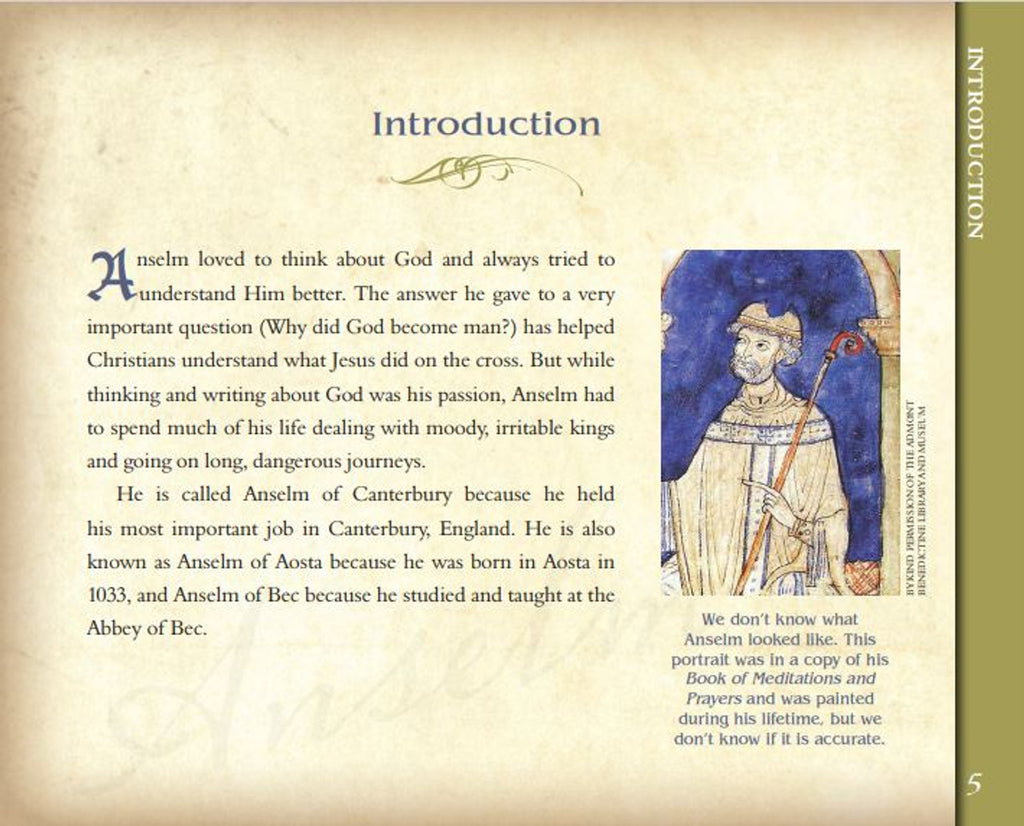 Anselm of Canterbury - OUT OF PRINT