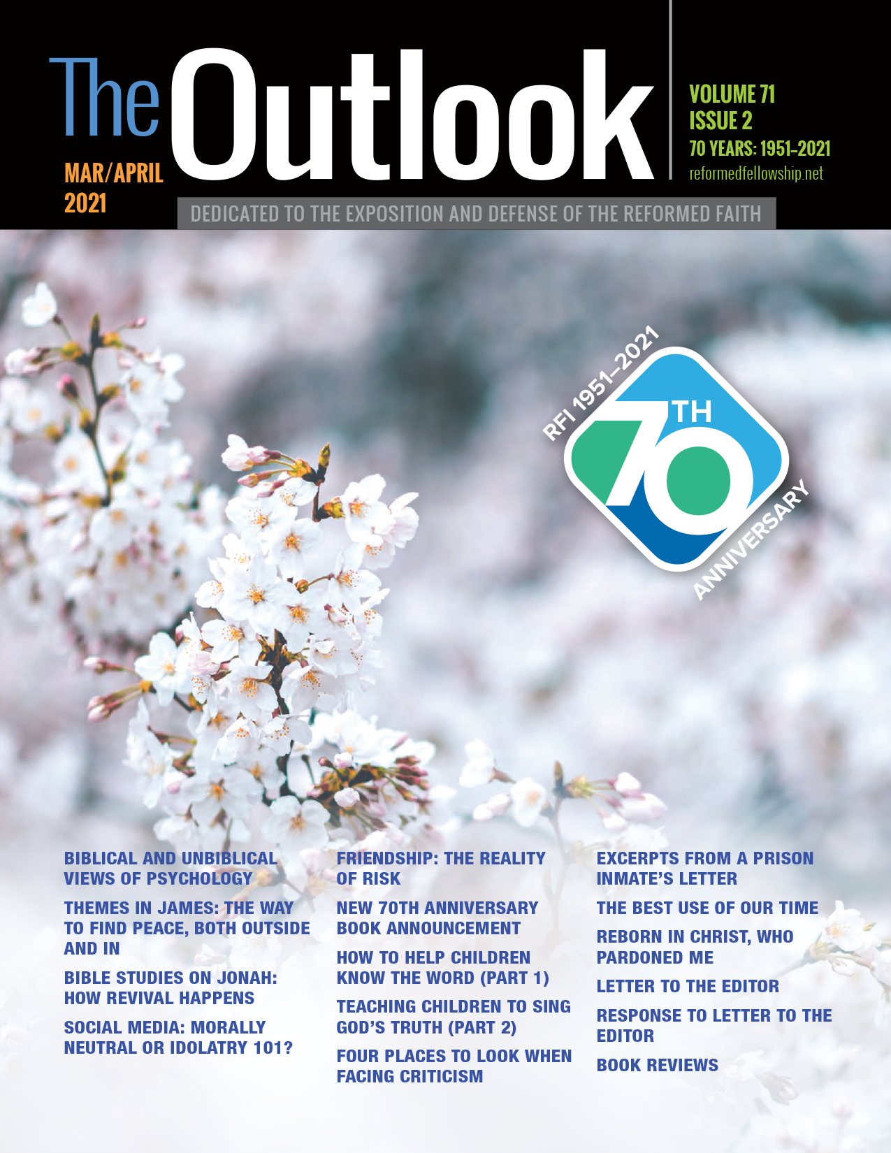 2021-02 Outlook March/April Digital Volume 71 Issue 2 2021-02 Outlook March/April Digital Volume 71 Issue 2