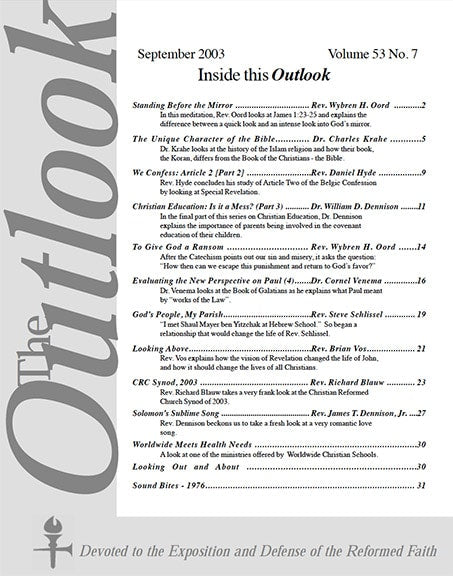 2003-08-Sep Outlook Digital - Volume 53, Issue 8 2003-08-Sep Outlook Digital - Volume 53, Issue 8