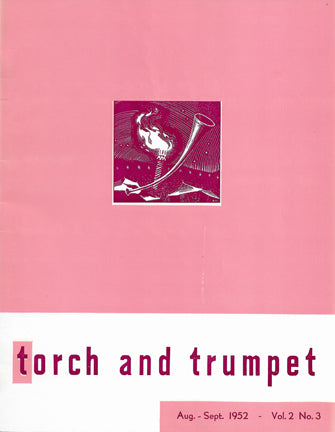 1952 -03 Aug Sept Torch Trumpet Digital - Volume 2, Issue 3 1952 -03 Aug Sept Torch Trumpet Digital - Volume 2, Issue 3