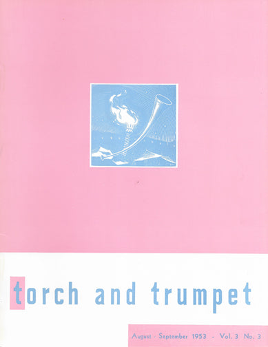 1953-03 August Sept Torch Trumpet Digital - Volume 3, Issue 3 1953-03 August Sept Torch Trumpet Digital - Volume 3, Issue 3