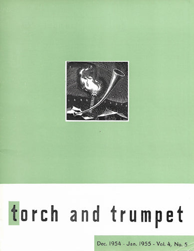 1954-05 December January Torch Trumpet Digital - Volume 4, Issue 5 1954-05 December January Torch Trumpet Digital - Volume 4, Issue 5
