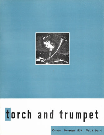 1954-04 October November Torch Trumpet Digital - Volume 4, Issue 4 1954-04 October November Torch Trumpet Digital - Volume 4, Issue 4
