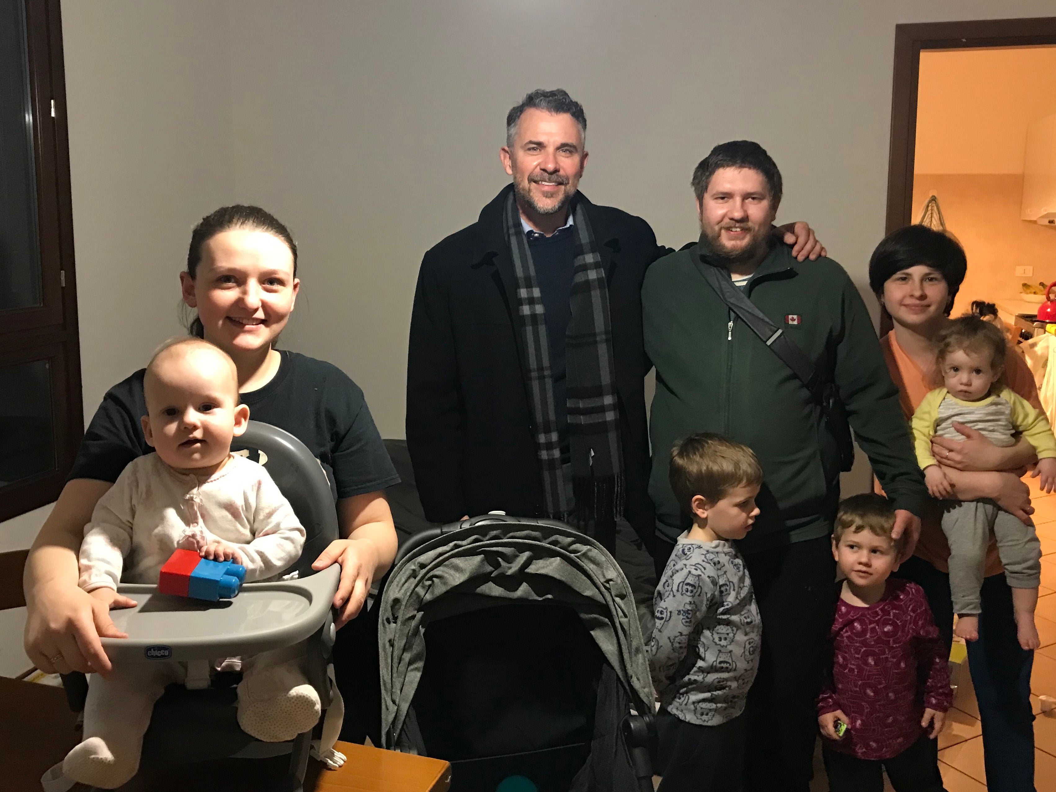 Ministering to Ukrainian Refugees in Milan - April 2022