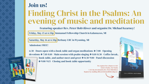 Reformed Fellowship Newsletter April 2026