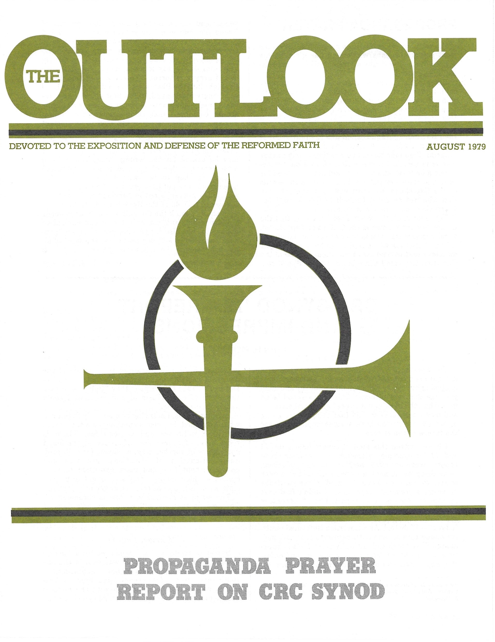 1979-08 August Outlook Digital - Volume 29, Issue 8