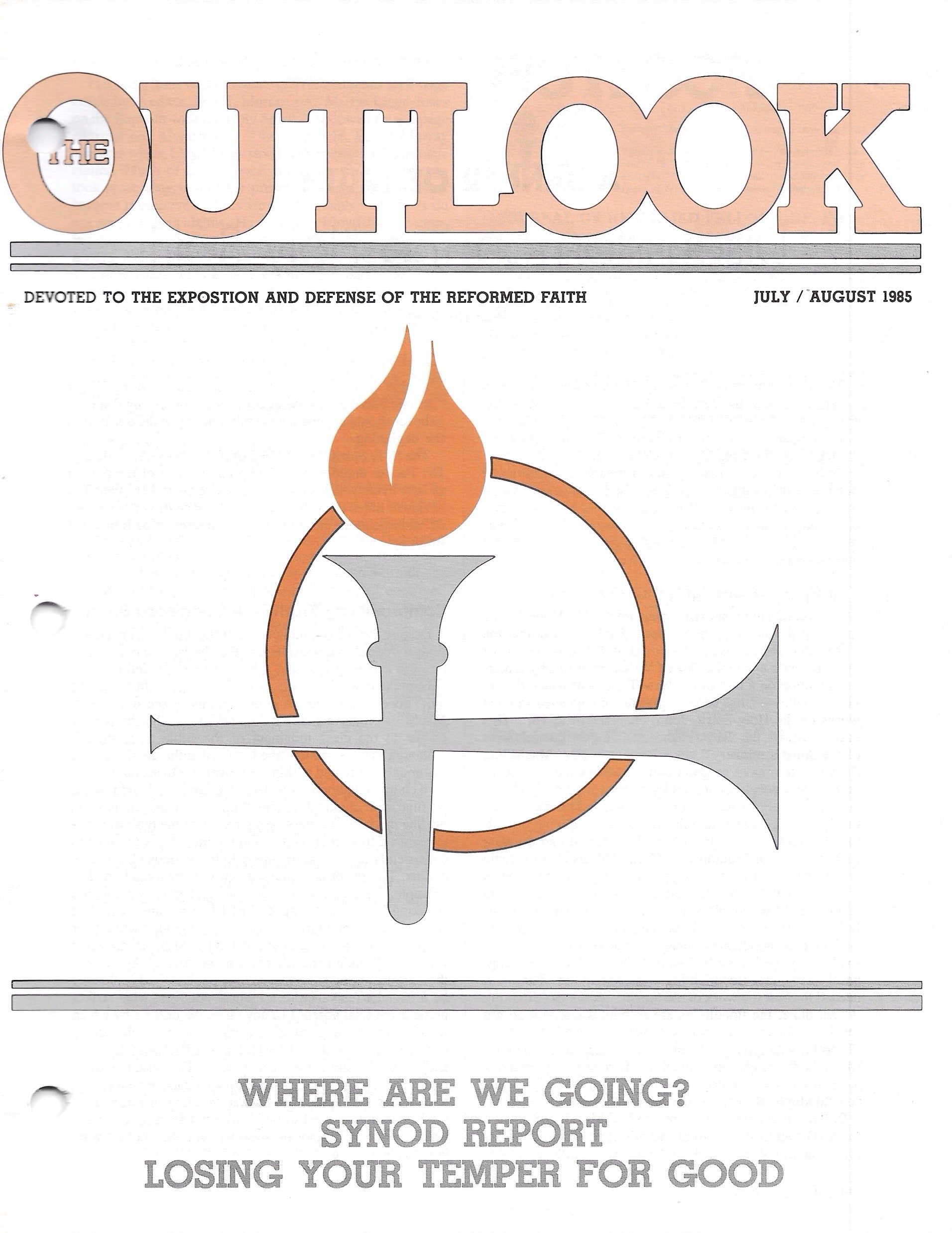1985-07 July August Outlook Digital - Volume 35, Issue 7