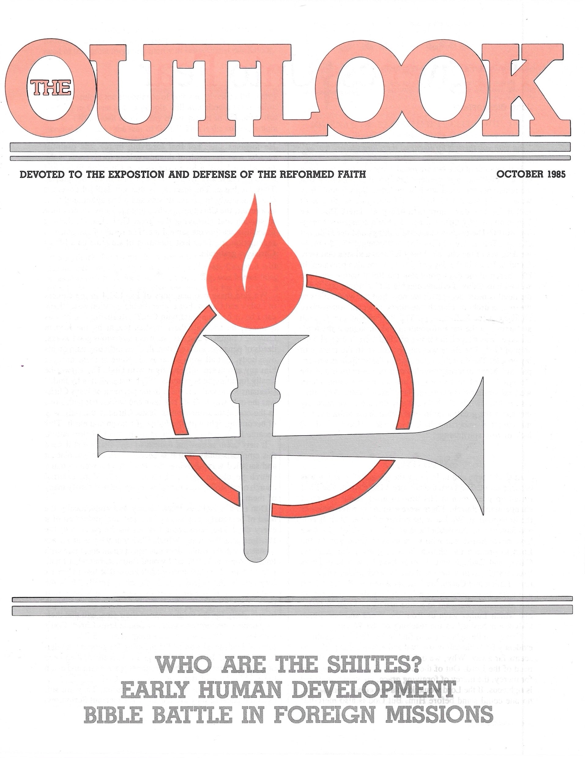 1985-09 October Outlook Digital - Volume 35, Issue 9