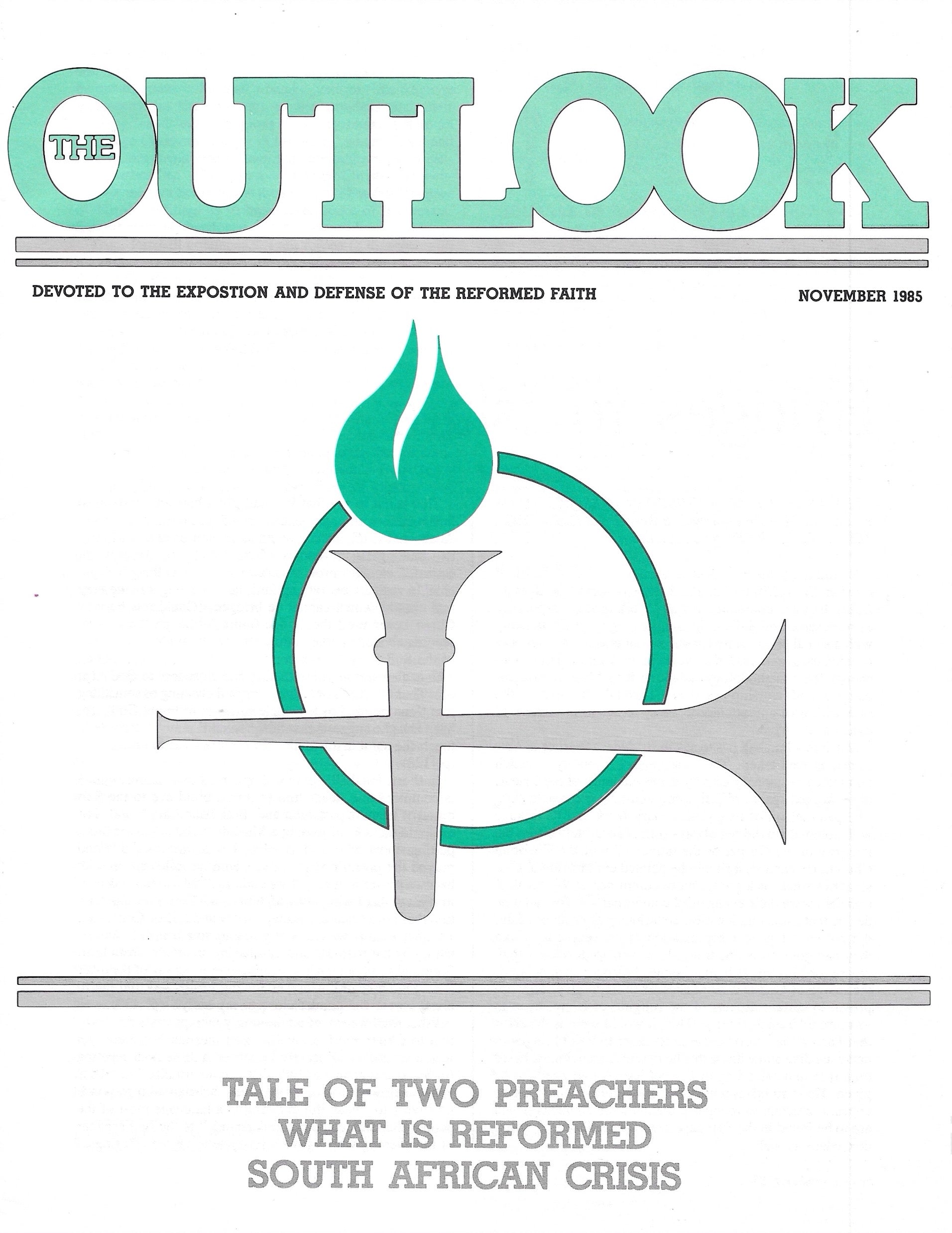 1985-10 November Outlook Digital - Volume 35, Issue 10