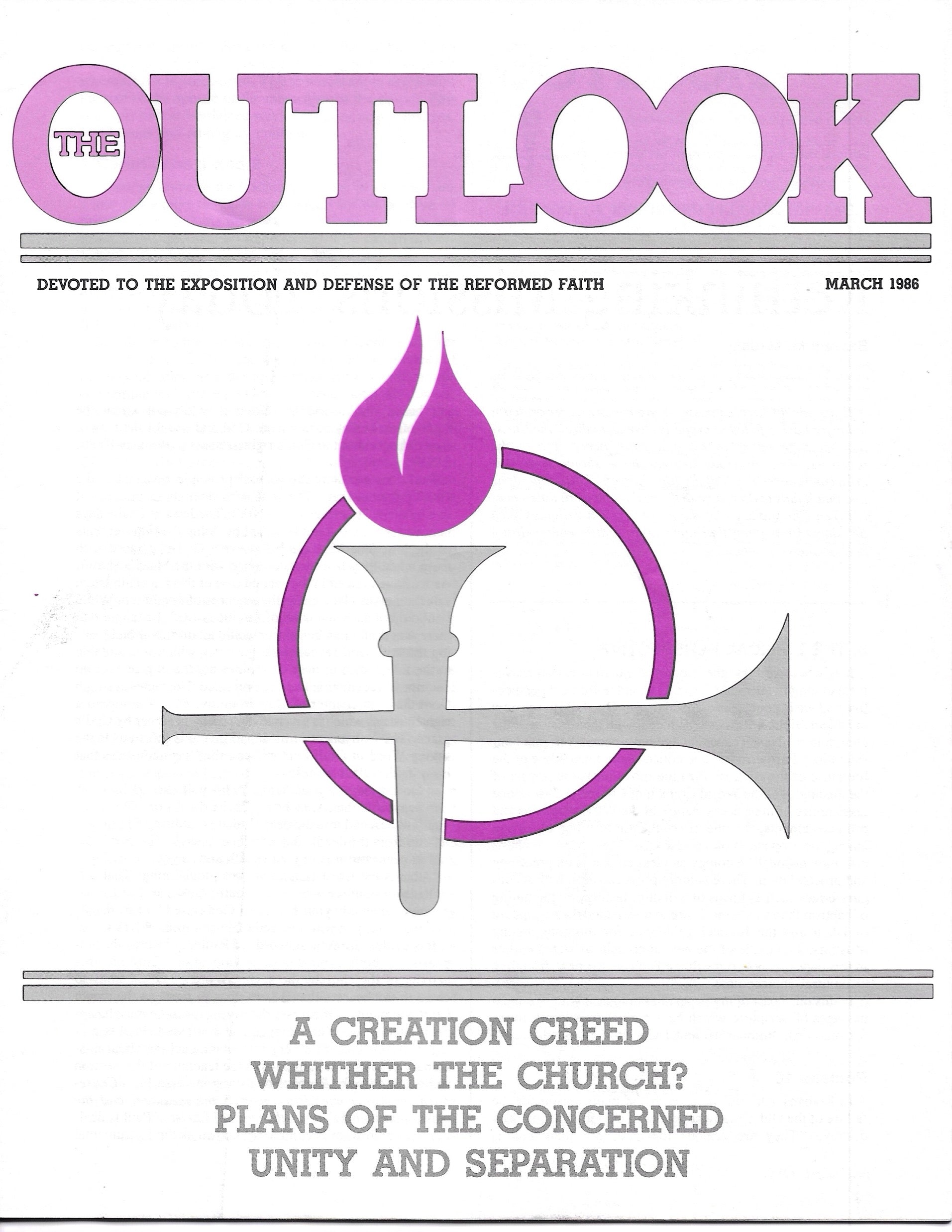 1986-03 March Outlook Digital - Volume 36, Issue 3