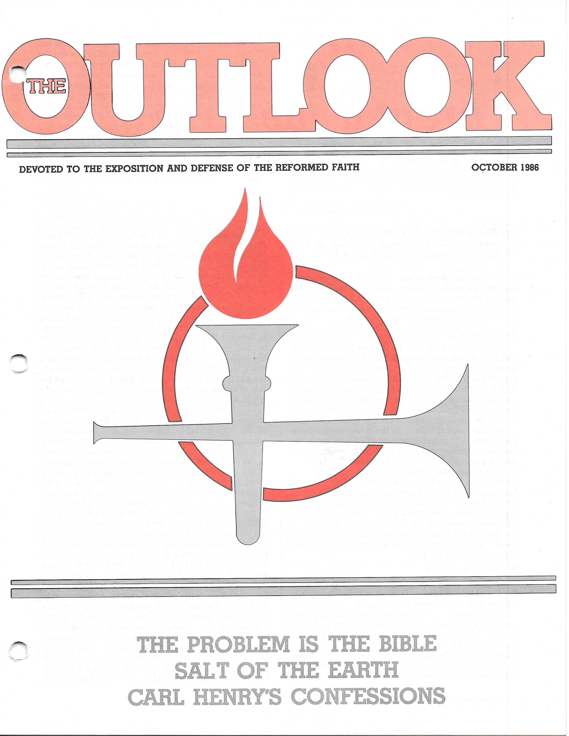 1986-09 October Outlook Digital - Volume 36, Issue 9