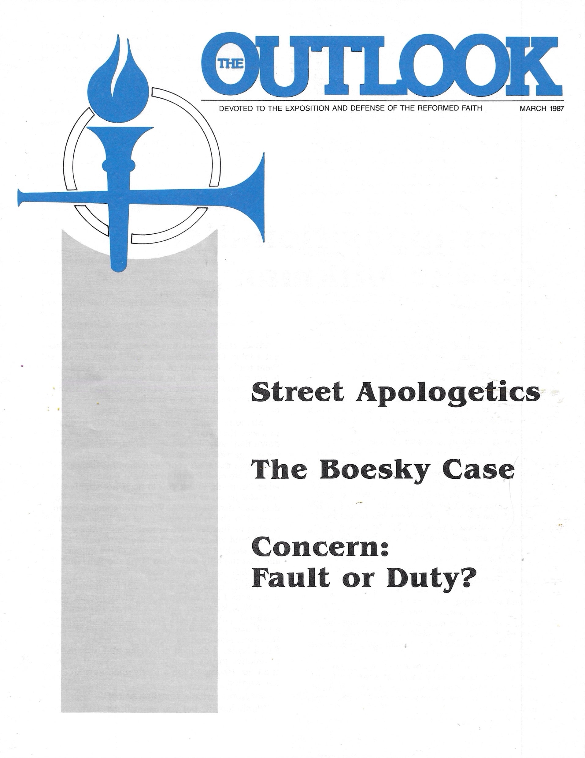 1987-03 March Outlook Digital - Volume 37, Issue 3