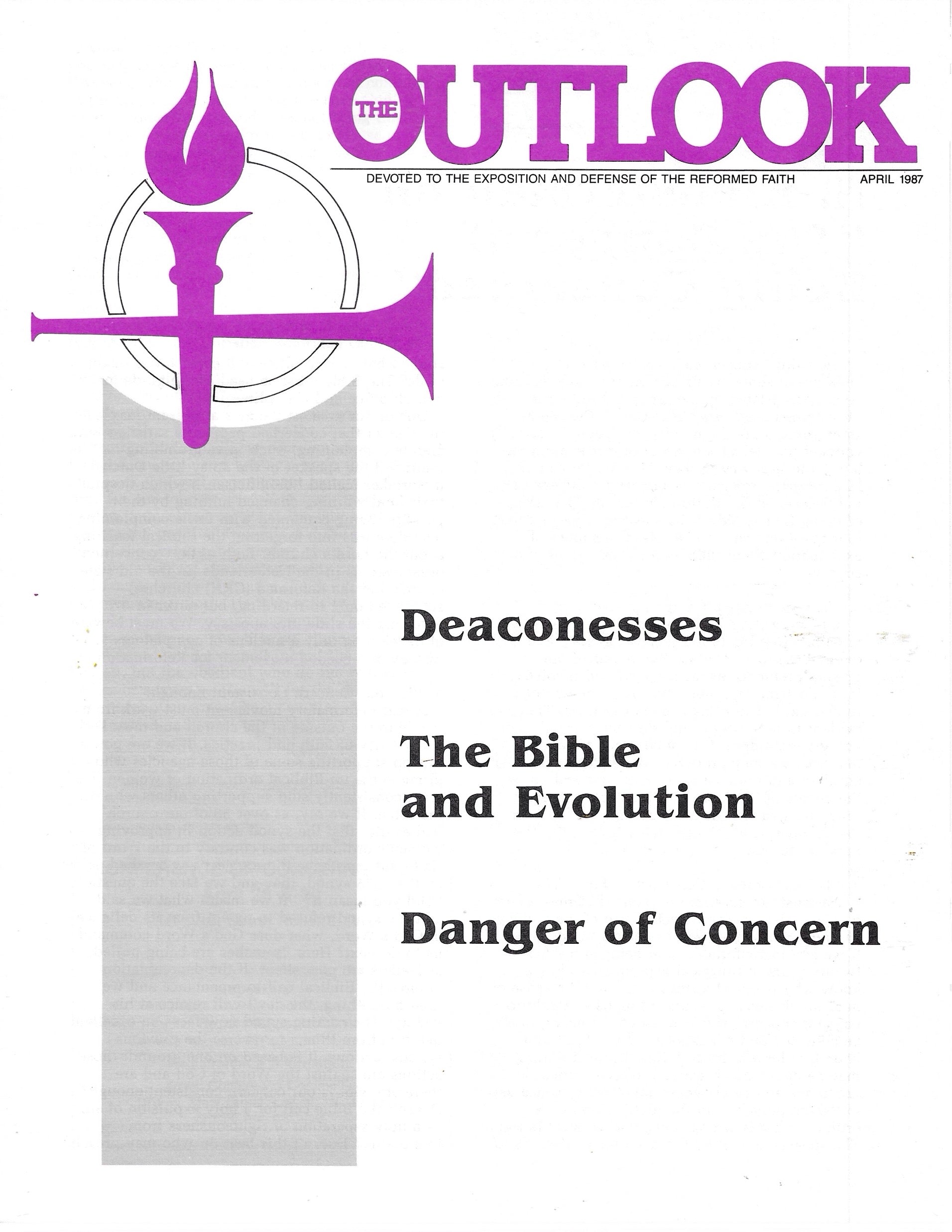 1987-04 April Outlook Digital - Volume 37, Issue 4