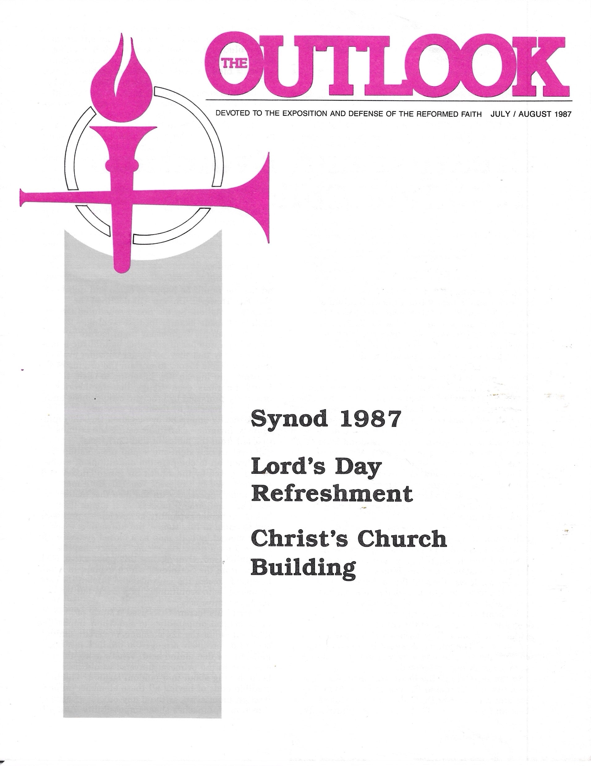 1987-07 July August Outlook Digital - Volume 37, Issue 7