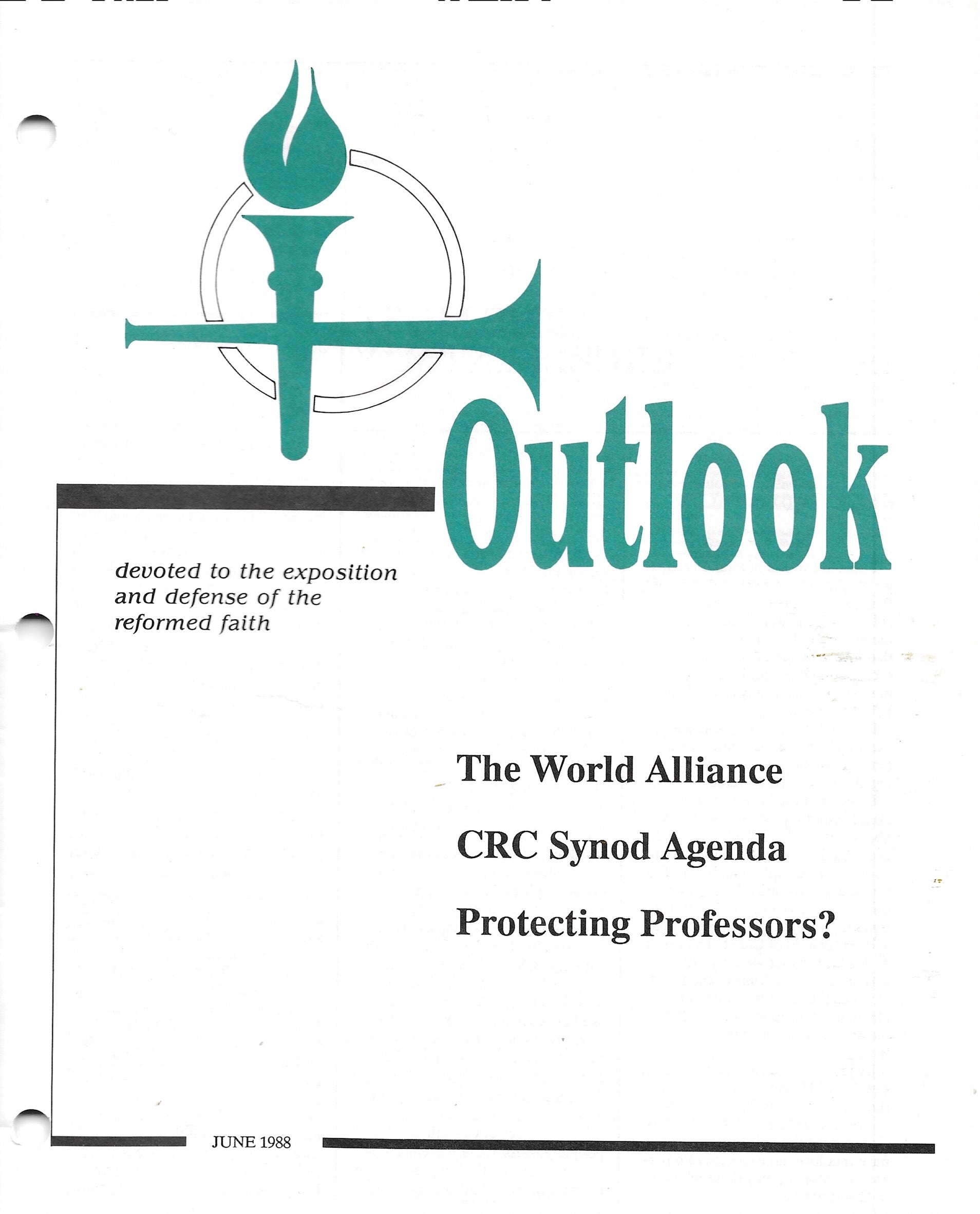 1988-06 June Outlook Digital - Volume 38, Issue 6