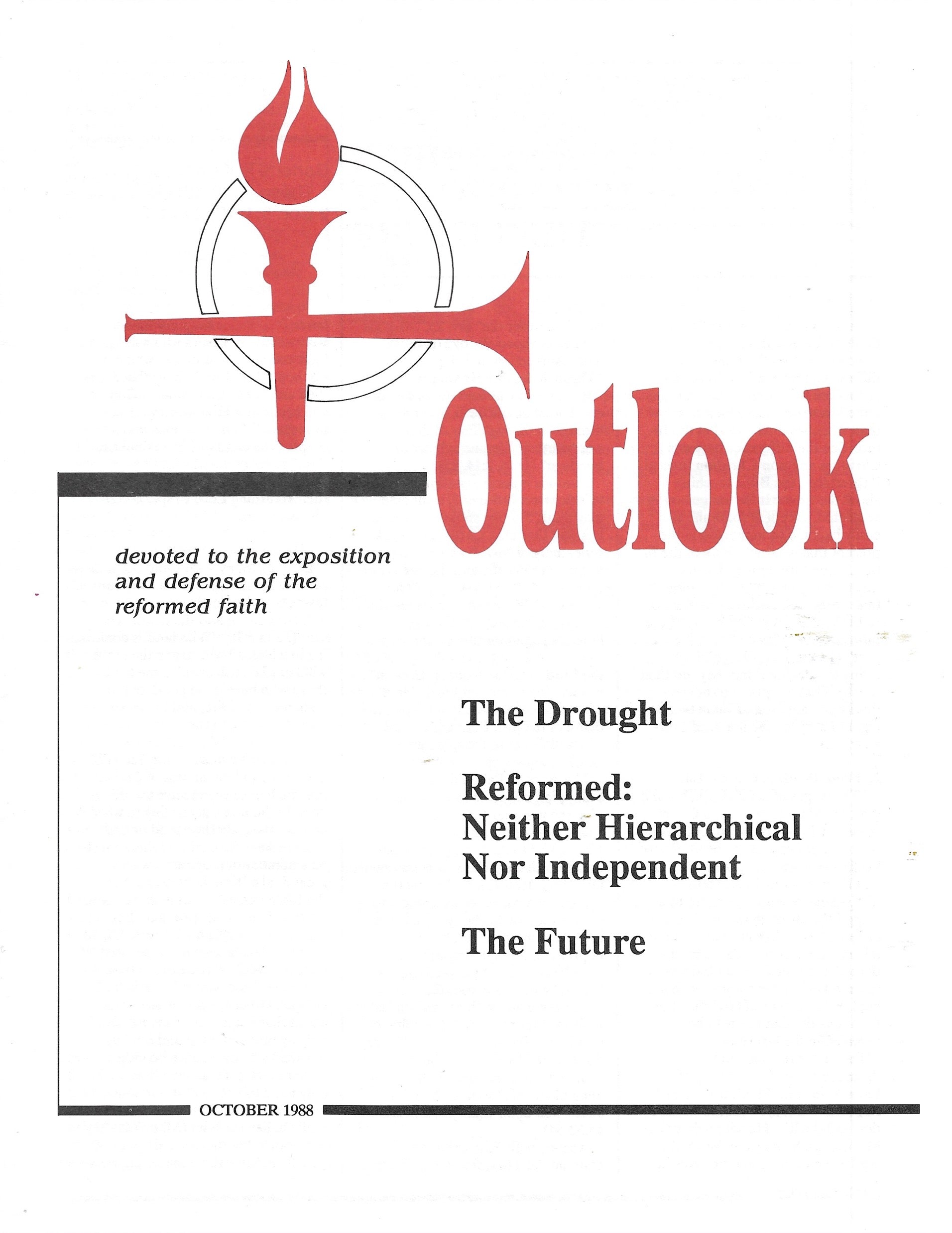 1988-09 October Outlook Digital - Volume 38, Issue 9
