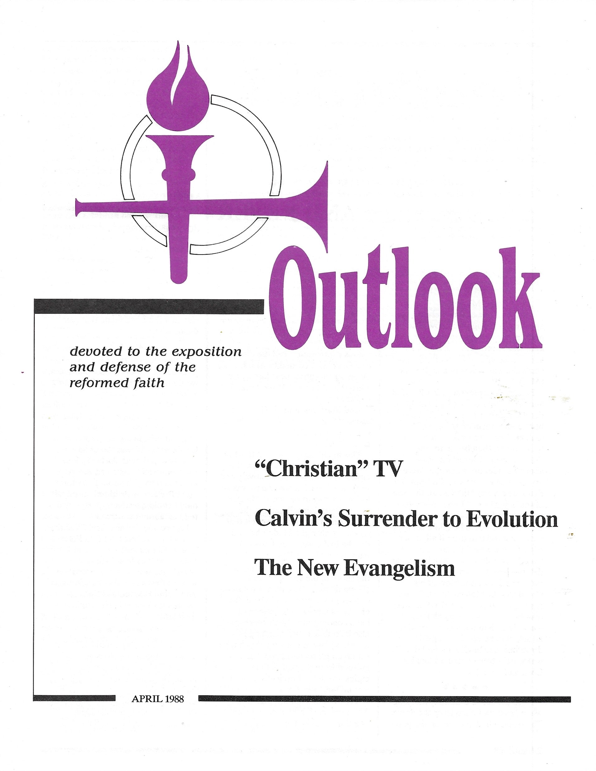 1988-04 April Outlook Digital - Volume 38, Issue 4