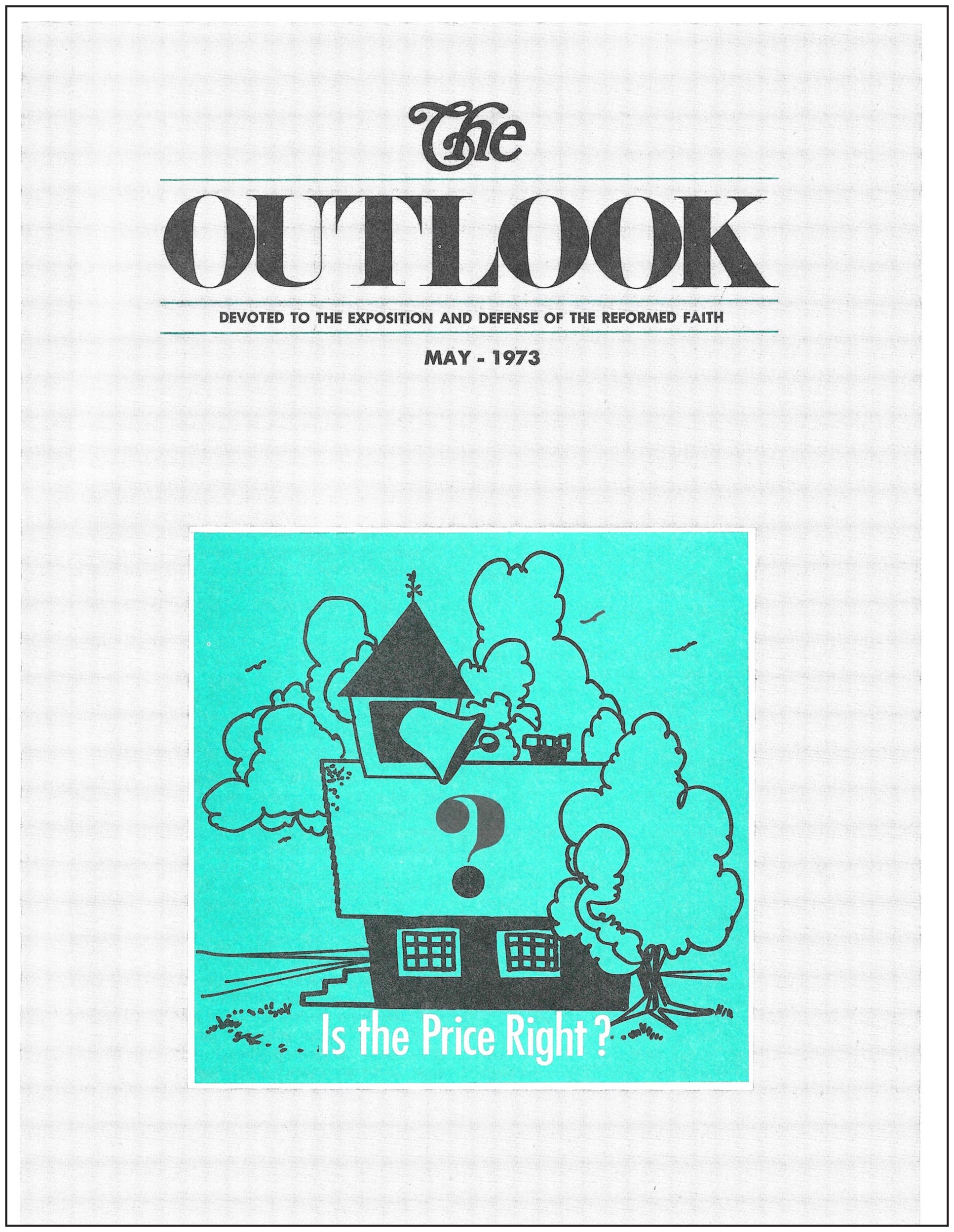 1973-05 May Outlook Digital - Volume 23, Issue 5