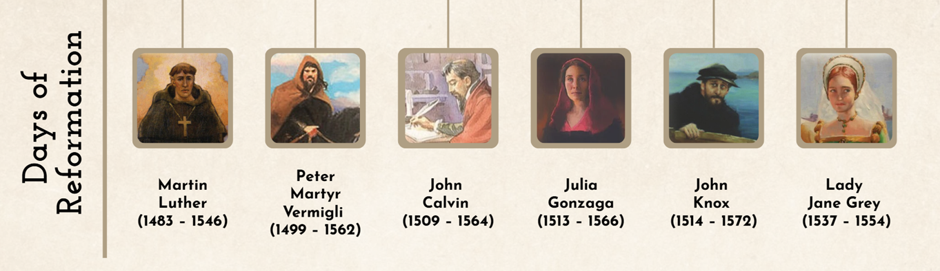 Days of Reformation: Christian Biographies for Young Readers DISCOUNT SET