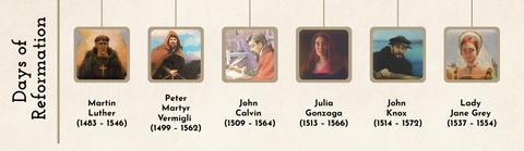 Days of Reformation: Christian Biographies for Young Readers DISCOUNT SET