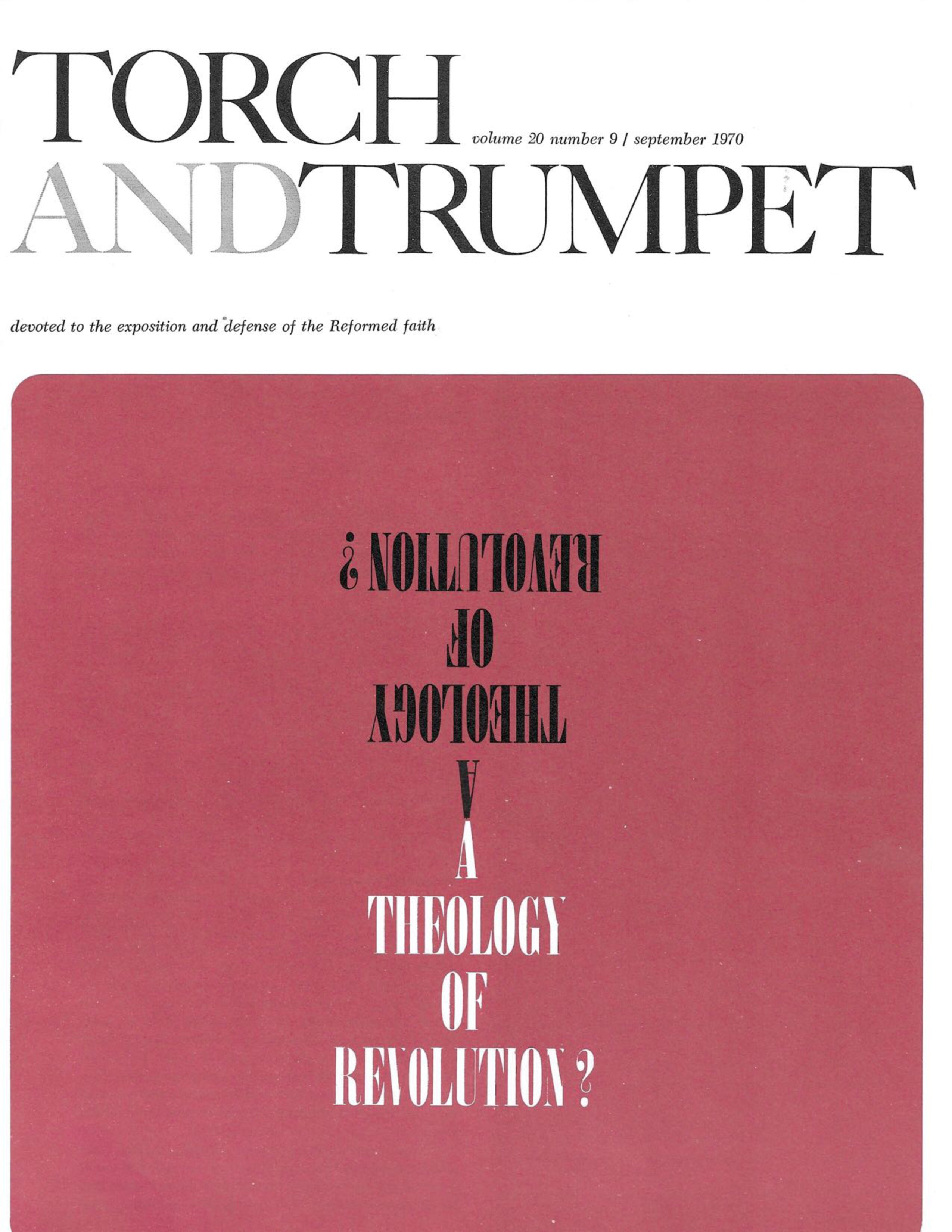 1970-09 September Torch Trumpet Digital - Volume 20, Issue 9