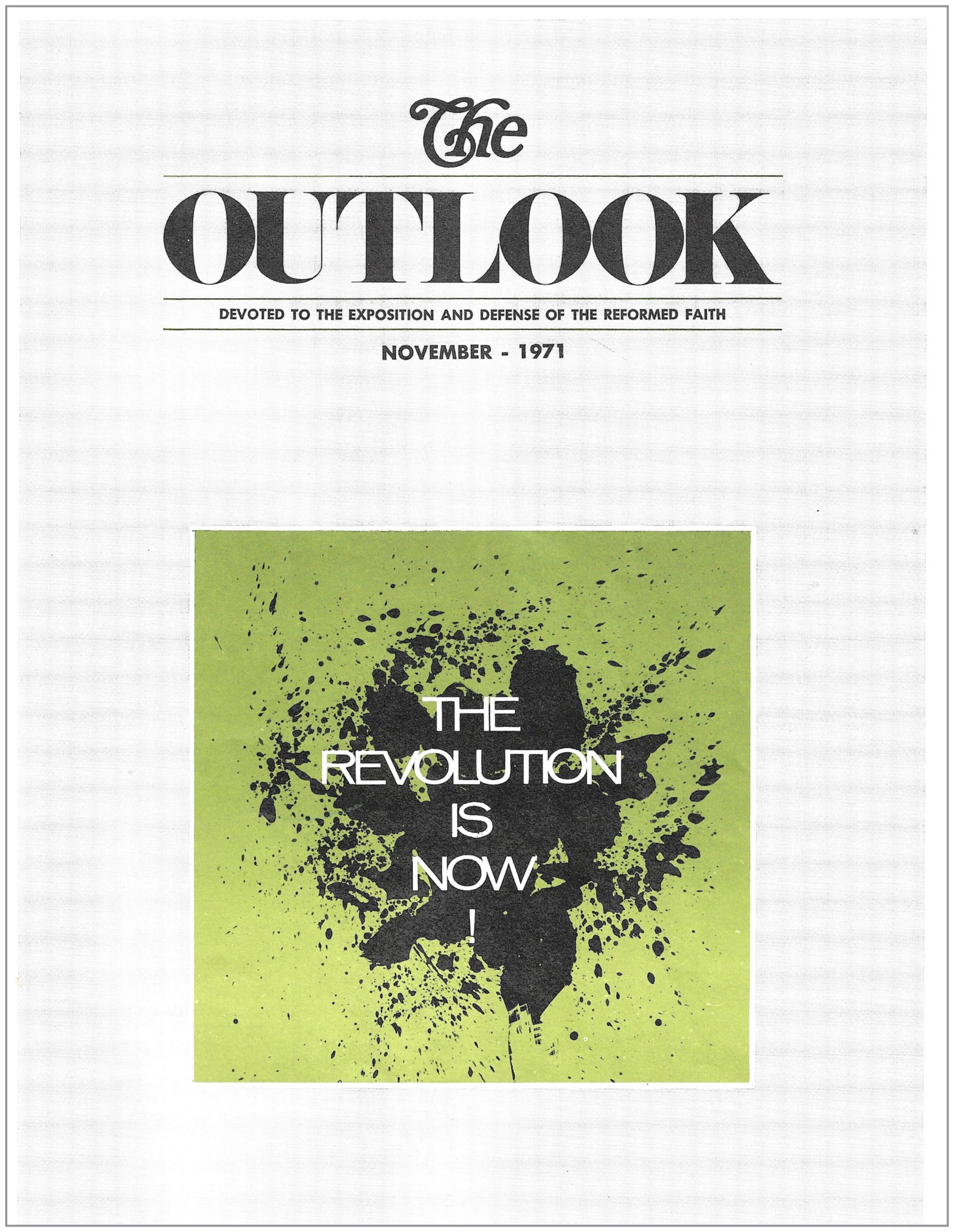 1971-11 November Outlook Digital - Volume 21, Issue 11