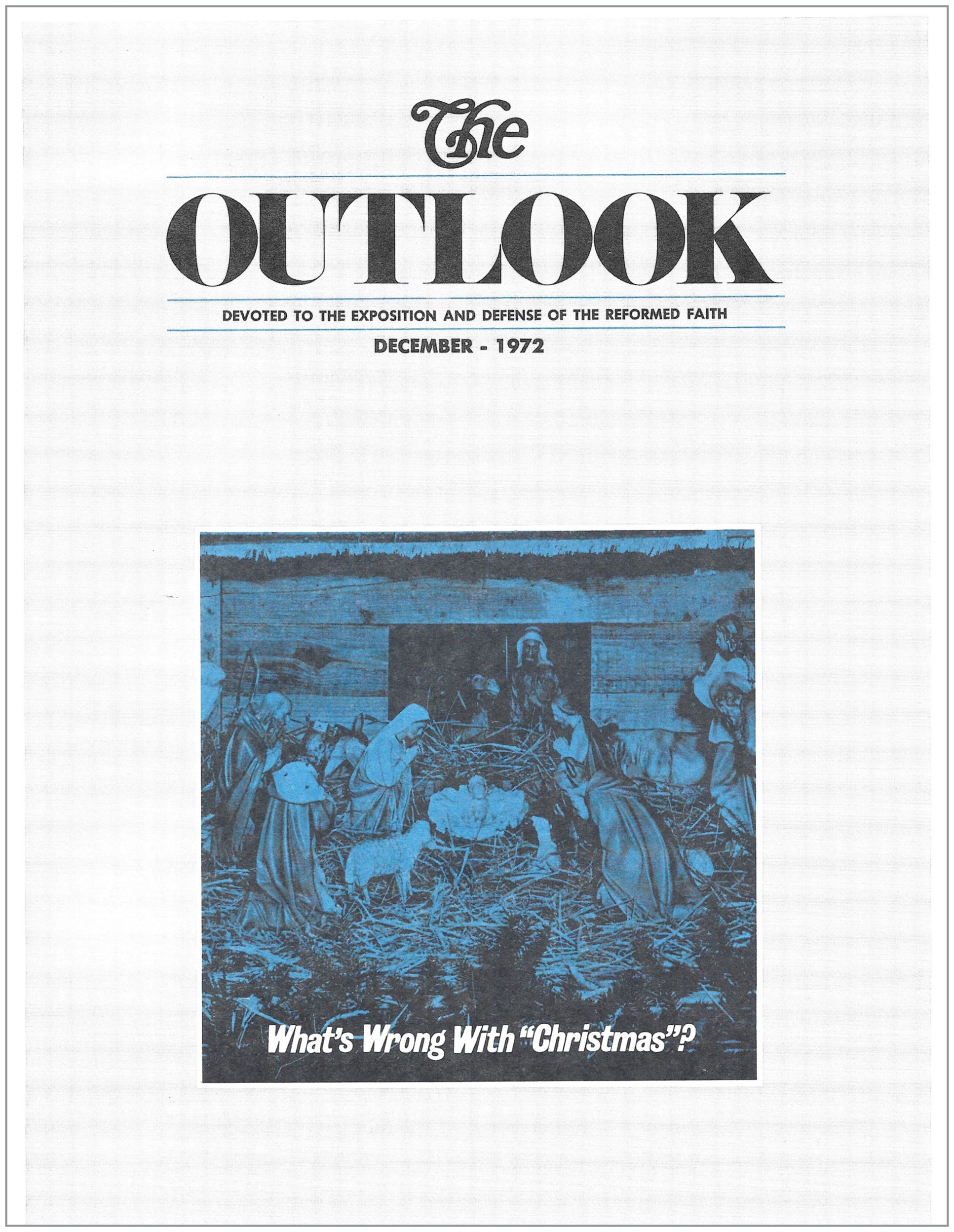 1972-12 December Outlook Digital - Volume 22, Issue 12