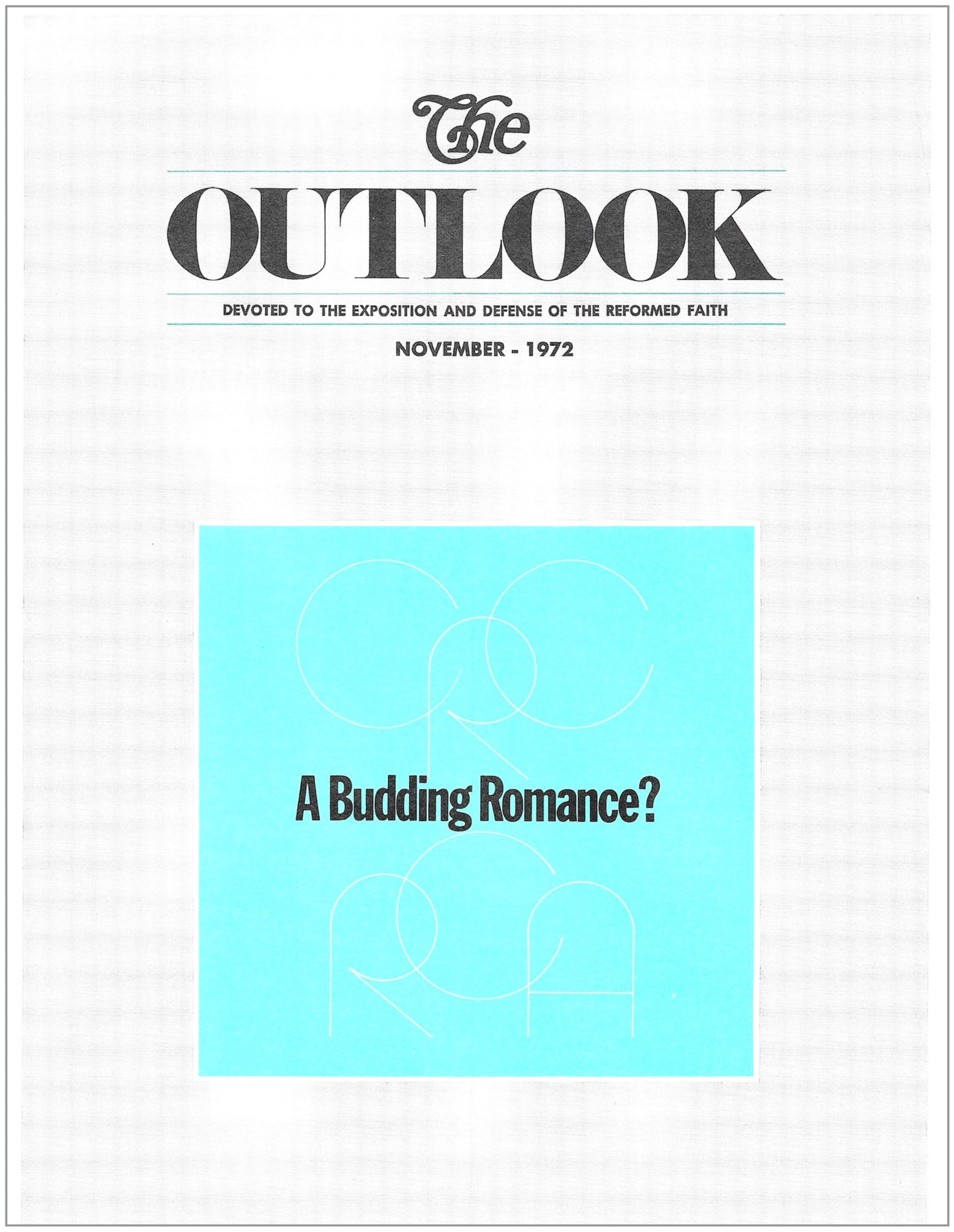 1972-11 November Outlook Digital - Volume 22, Issue 11