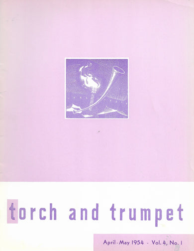 1954-01 April May Torch Trumpet Digital - Volume 4, Issue 1