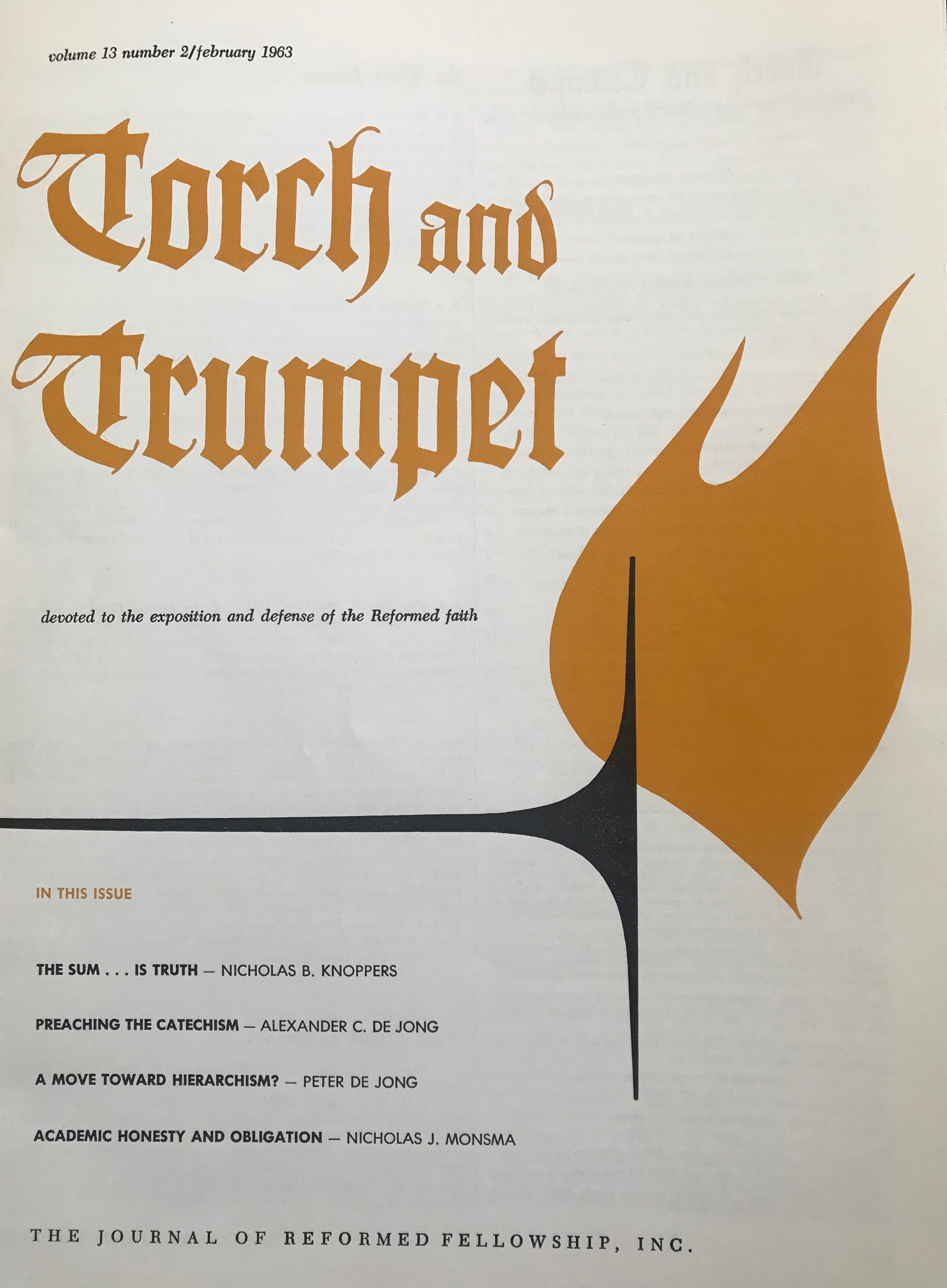 1963-02 February Torch Trumpet Digital - Volume 13, Issue 2