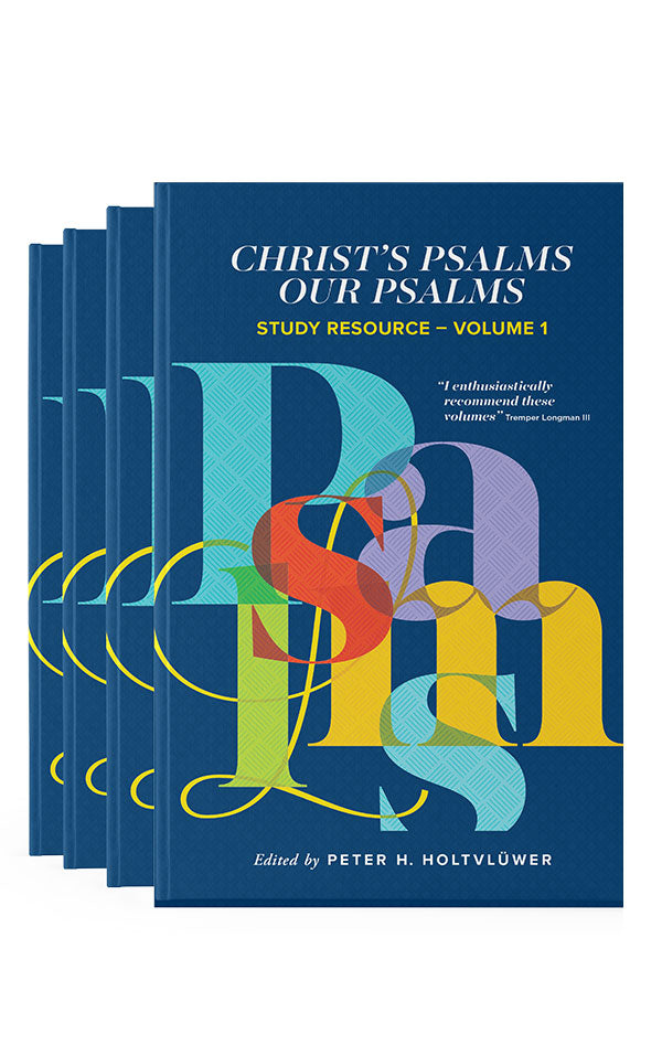 Christ's Psalms, Our Psalms - Study Resource (4 Vols)